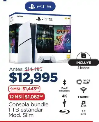 Consola bundle Ps5
