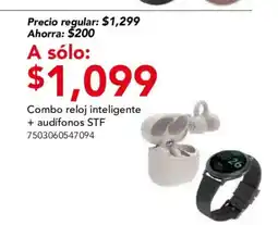 City Club Combo reloj inteligente + audífonos oferta