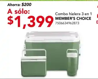 City Club Combo hielera 3 en 1 oferta