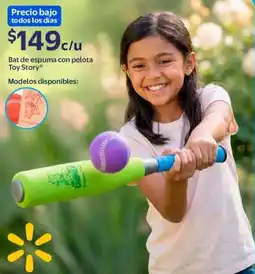 Walmart Toy story bat de espuma con pelota oferta