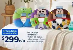 Walmart Toy story set de viaje cojín de cuello oferta