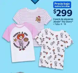 Walmart Toy story playeras jessie oferta