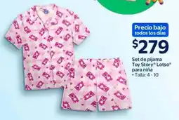 Walmart Toy story set de pijama lotso para niña oferta