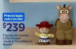 Walmart Mattel figuras para bebés little people jessie & tiro al blanco oferta