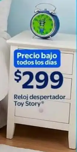 Walmart Toy story reloj despertador oferta