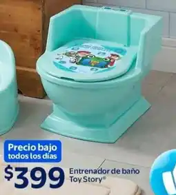 Walmart Toy story entrenador de baño oferta
