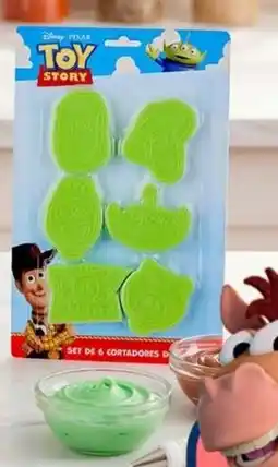Walmart Set de 6 cortadores de galletas oferta