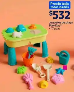 Walmart Play day juguetes de playa oferta