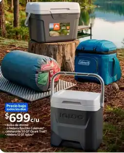 Walmart Coleman bolsa de dormir o hielera flexible oferta