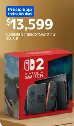 Walmart Switch 2 consola nintendo oferta