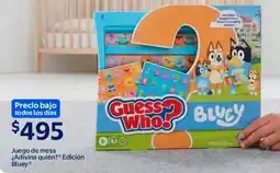 Walmart Bluey juego de mesa oferta