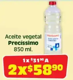 Soriana Híper Precíssimo aceite vegetal oferta