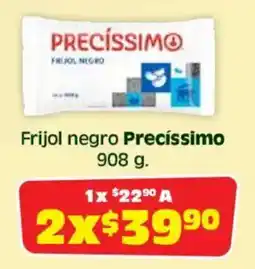 Soriana Híper Precíssimo Frijol negro oferta