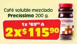 Soriana Híper Precíssimo café soluble mezclado oferta