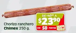 Soriana Híper Chimex chorizo ranchero oferta
