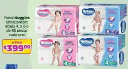 Soriana Híper Huggies pañal ultraconfort etapa 4, 5 o 6 oferta