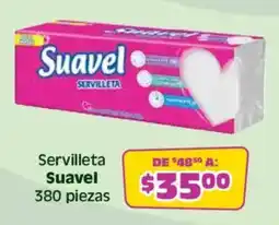 Soriana Híper Suavel servilleta oferta