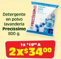 Soriana Híper Precíssimo detergente en polvo lavandería oferta
