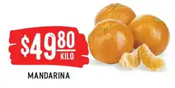 Soriana Híper Mandarina oferta