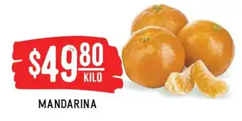 Soriana Híper Mandarina oferta