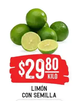 Soriana Híper Limón con semilla oferta