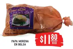 Soriana Híper Papa morena en bolsa oferta