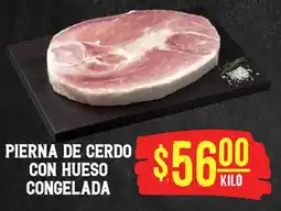 Soriana Híper Pierna de cerdo con hueso congelada oferta