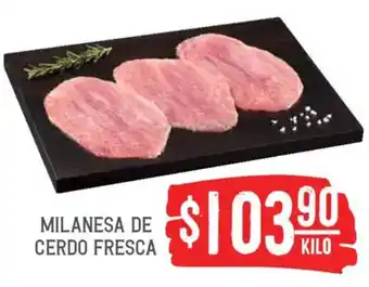 Soriana Híper Milanesa de cerdo fresca oferta