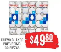 Soriana Híper Precíssimo huevo blanco oferta