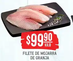 Soriana Híper Filete de mojarra de granja oferta