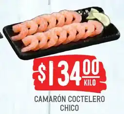 Soriana Híper Camarón coctelero chico oferta