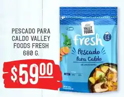 Soriana Híper Valley foods fresh pescado para caldo oferta