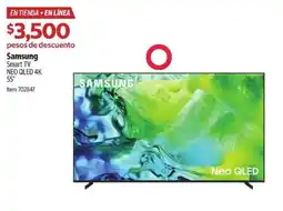 Costco Samsung smart tv neo qled 4k 55" oferta