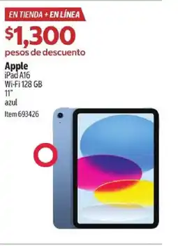 Costco Apple ipad A16 11" oferta
