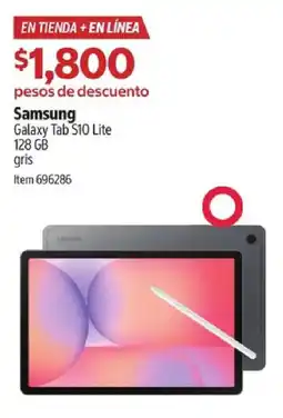 Costco Samsung galaxy tab S10 lite oferta
