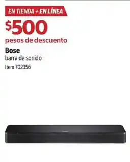 Costco Bose barra de sonido oferta