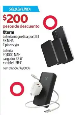 Costco Xtorm batería magnética portátil 5k mha oferta