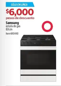 Costco Samsung estufa de gas oferta