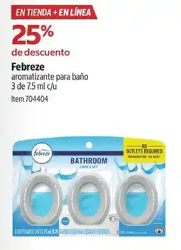Costco Febreze aromatizante para baño oferta