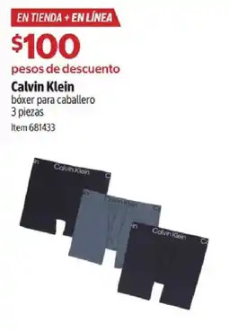 Costco Calvin klein bóxer para caballero oferta