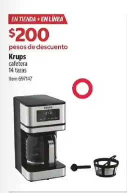 Costco Krups cafetera oferta