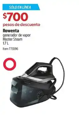 Costco Rowenta generador de vapor master steam oferta