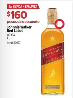 Costco Johnnie walker red label whisky oferta