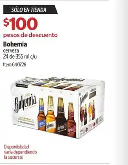 Costco Bohemia cerveza oferta