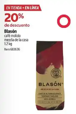 Costco Blasón café molido mezcla de la casa oferta
