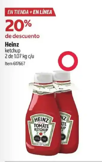 Costco Heinz ketchup oferta