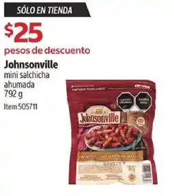 Costco Johnsonville mini salchicha ahumada oferta