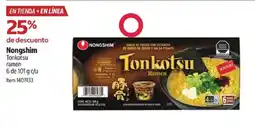 Costco Nongshim tonkotsu ramen oferta
