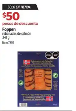 Costco Foppen rebanadas de salmón oferta