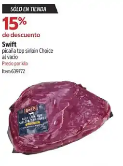 Costco Swift picaña top sirloin choice al vacío oferta